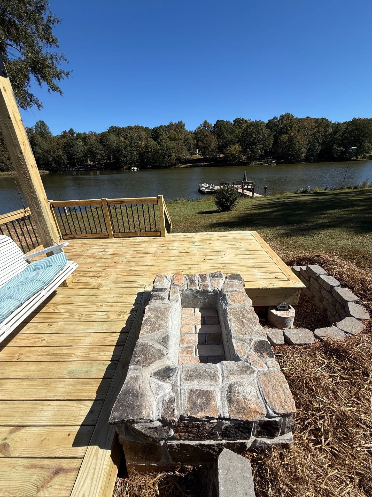 Project Decks and Firepit by the Lake image