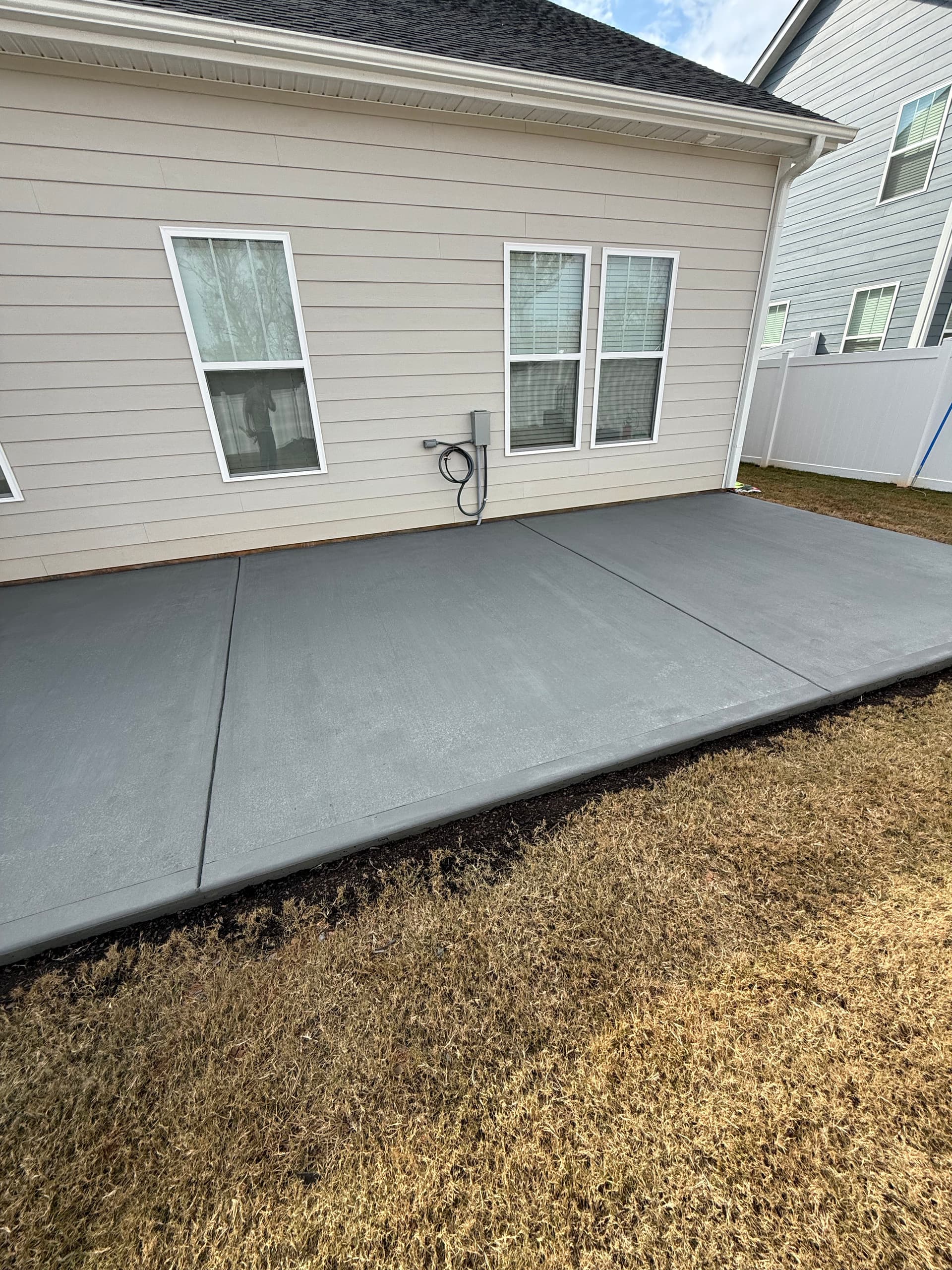 Gallery photos for Concrete Patio Installation in Anderson: Image #1