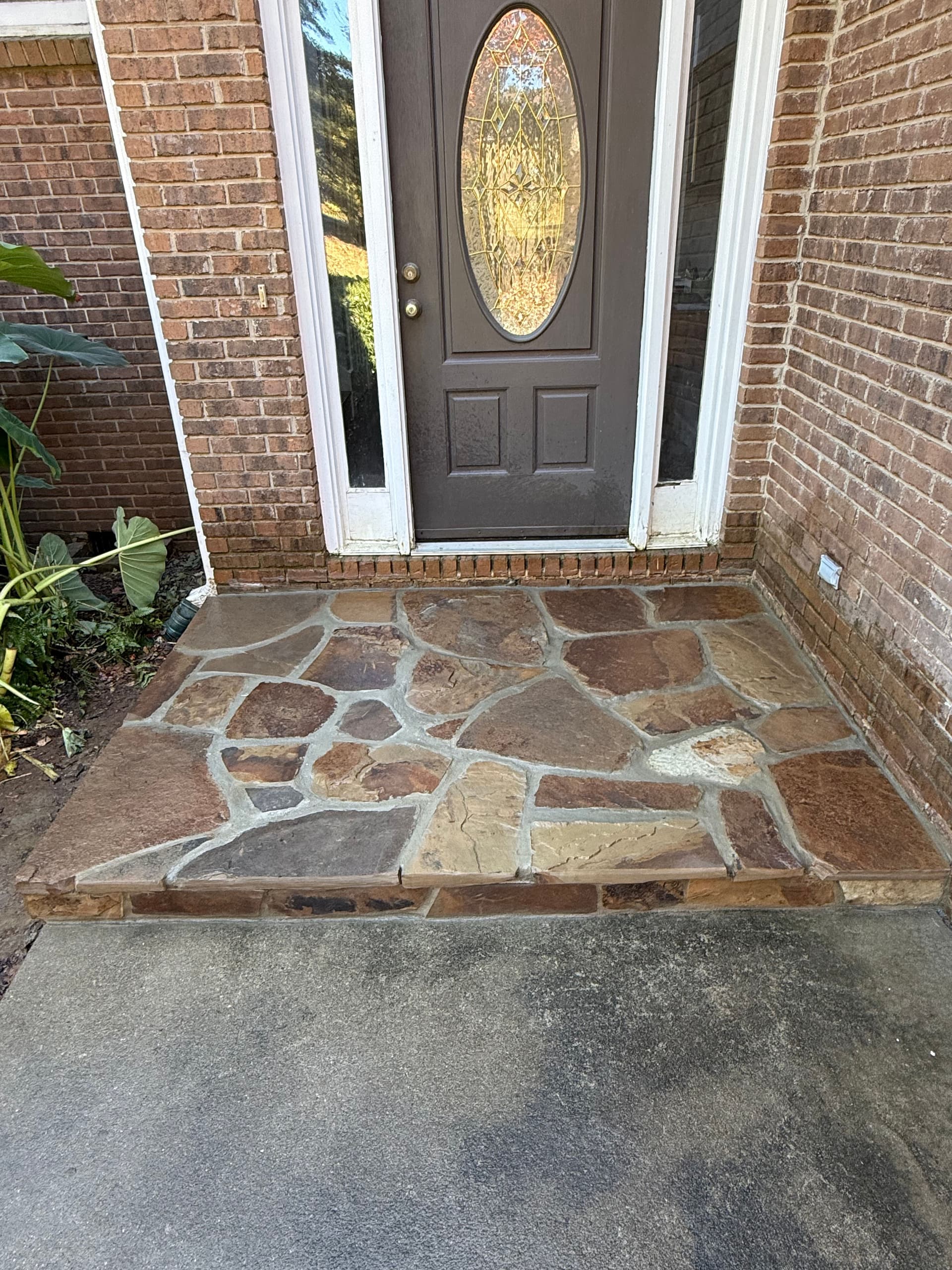 Gallery photos for Flagstone Front Entrance in Greenville SC: Image #1