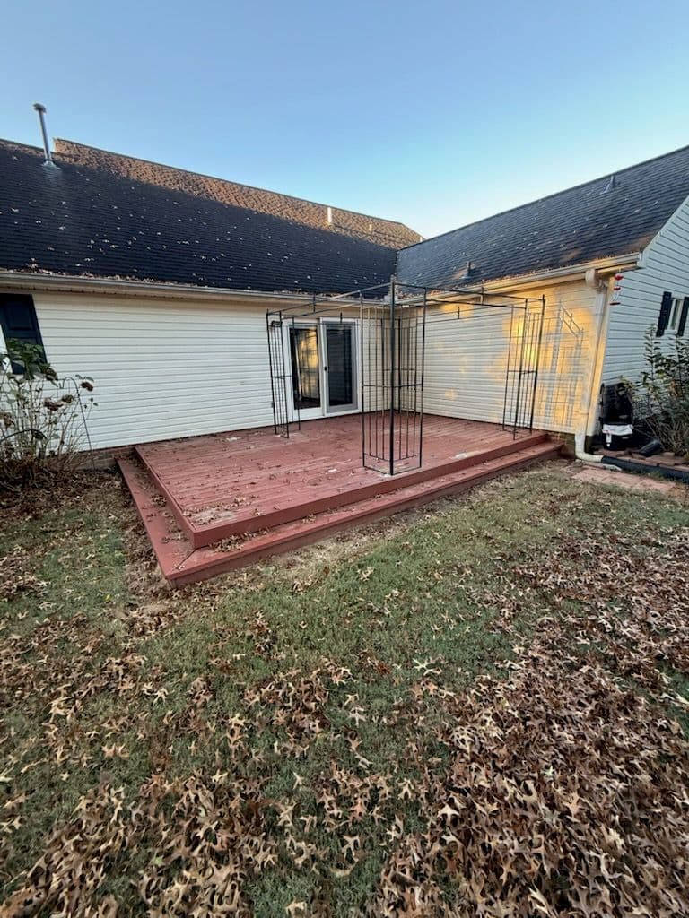 Deck Renovation Transforms Backyard Lounge