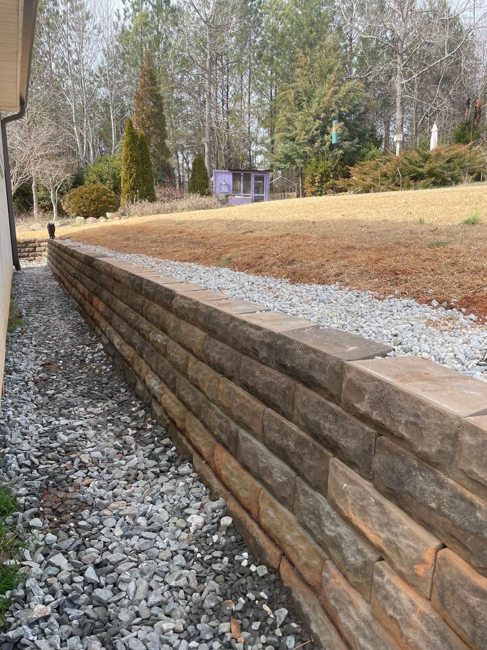 Project A Crisp Retaining Wall image